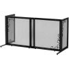 Richell Freestanding Metal Mesh Pet Gate
